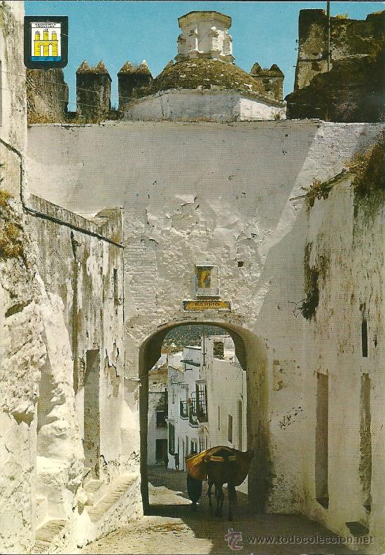 Postales: POME5 11185 Arcos de la Frontera CADIZ ( A&Ntilde;O 1966 )