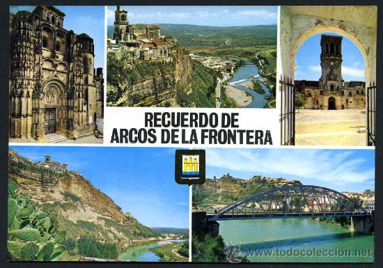 Postales: POME5 11186 Arcos de la Frontera CADIZ ( A&Ntilde;O 1970 )