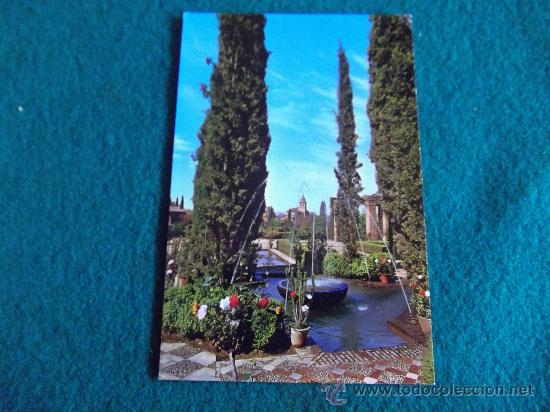 Postales: GRANADA-D10-GENERALIFE-ESC-75 - Foto 1