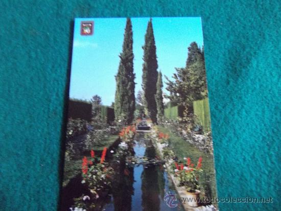 Postales: GRANADA-D10-GENERALIFE- - Foto 1