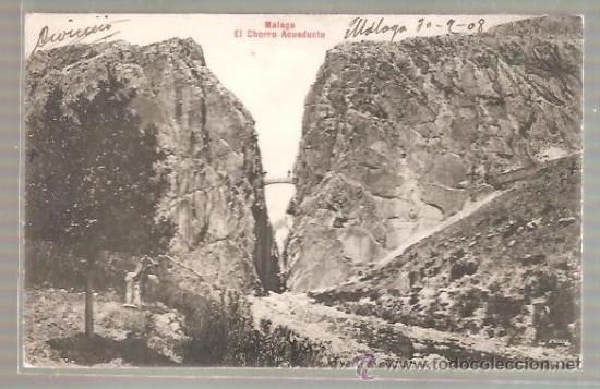 Postkarten: TARJETA POSTAL DE MALAGA - EL CHORRO ACUEDUCTO. ED.DOMINGO DEL RIO