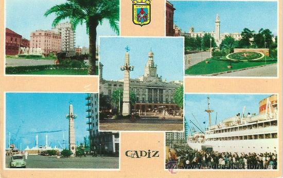 Postales: POME5 11226 Cadiz ( A&Ntilde;O 1963 )