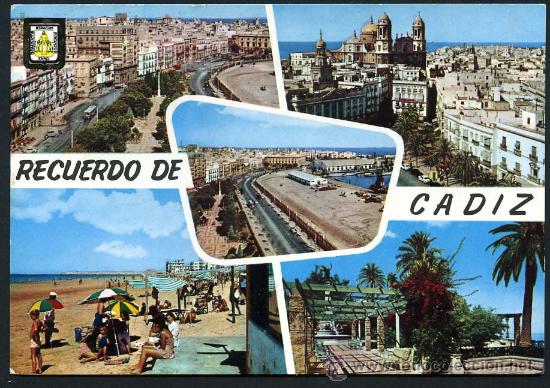 Postales: POME5 11260 Cadiz ( A&Ntilde;O 1962 )