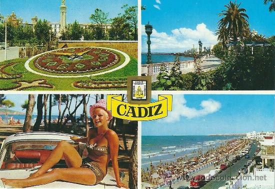 Postales: POME5 11278 Cadiz ( A&Ntilde;O 1968 )