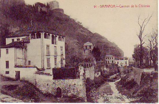 Postales: 91 granada - carmen de la chirimia - Foto 1