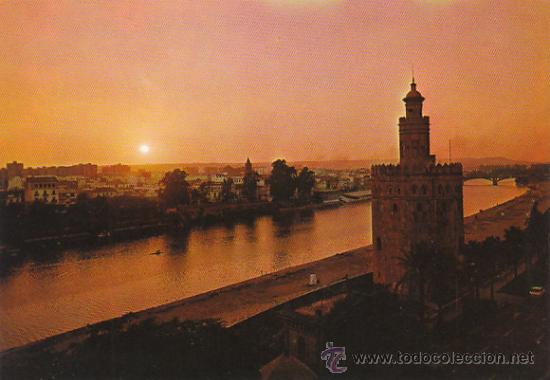 Postales: Sevilla, torre del Oro - Foto 1