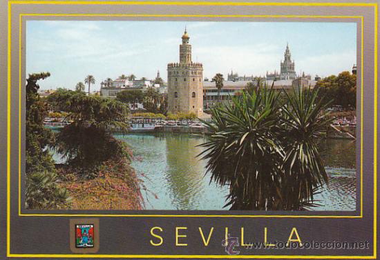 Postales: Sevilla, torre del Oro - Foto 1