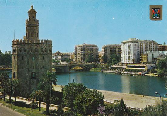 Postales: Sevilla, torre del Oro - Foto 1