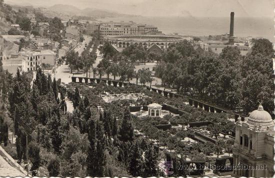 Postales: POSTAL DE MALAGA N&ordf;37 PASEO DE REDING A&Ntilde;O 62 ENVIO GRATIS