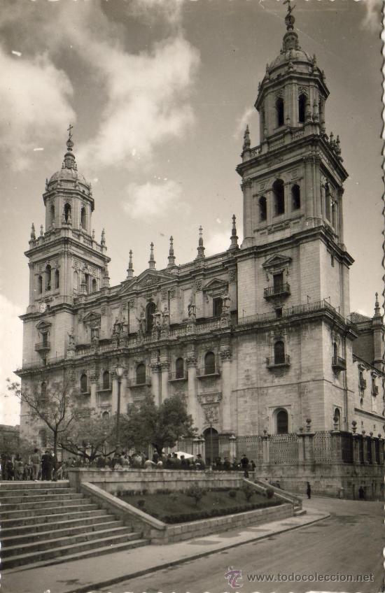 Postales: POSTAL DE JAEN SANTA IGLESIA CATEDRAL N&ordf;25  ENVIO GRATIS
