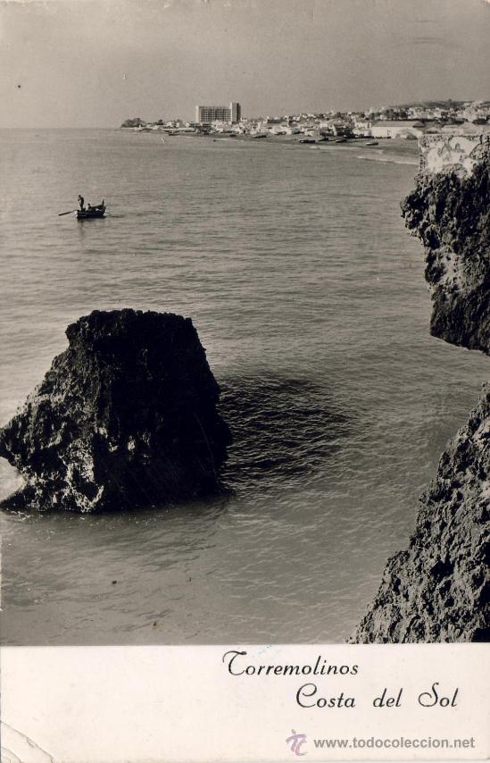 Postales: POSTAL DE MALAGA LA ROCA Y HOTEL PEZ ESPADA  N&ordm; 328 ENVIO GRATIS