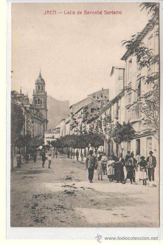 Postales: JAEN.- CALLE DE BERNAB&Eacute; SORIANO