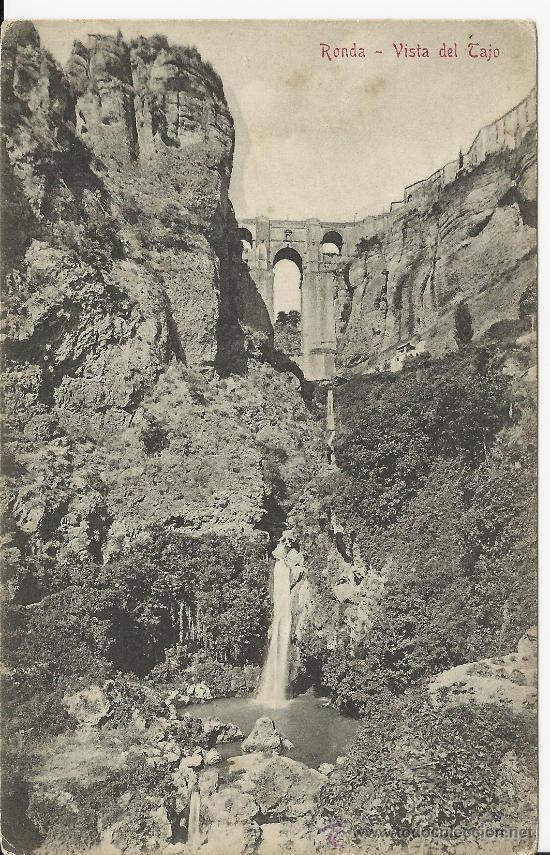 Postales: MALAGA RONDA VISTA DEL  TAJO SIN ESCRIBIR