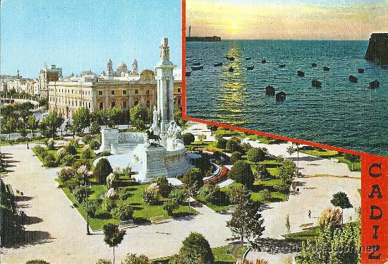Postales: POME5 11375 Cadiz ( A&Ntilde;O 1977 )