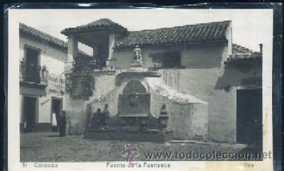 Postales: POSTAL DE CORDOBA - FUENTE DE LA FUENSECA   P-ANCOR-215