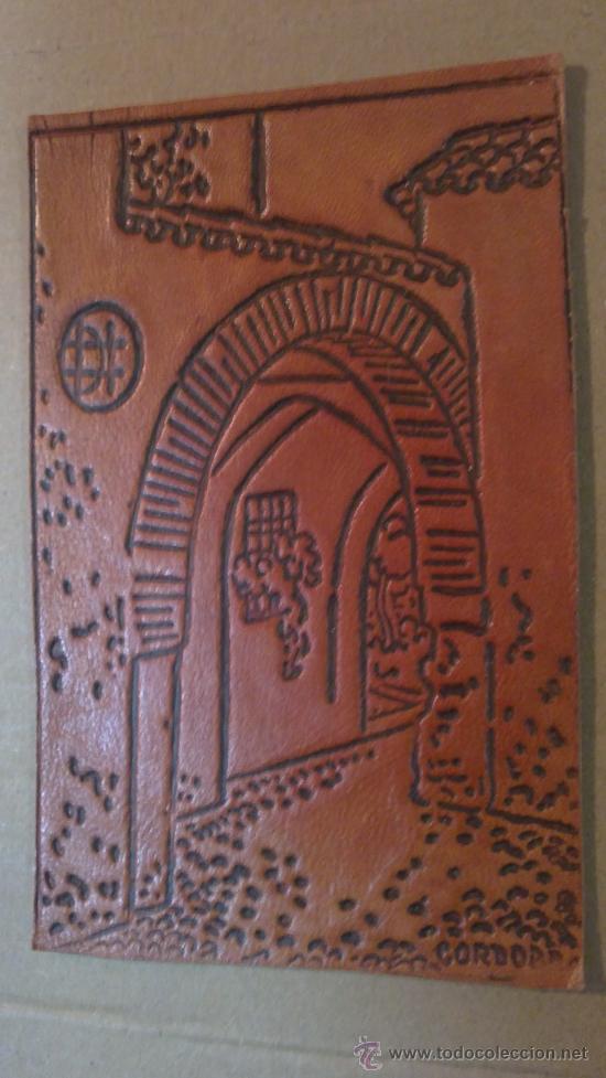 Postales: &POSTAL EN CUERO.CORDOBA:CALLE DE AVERROES.(CUEROS DE CORDOBA-MERYAN)./SIN CIRCULAR./