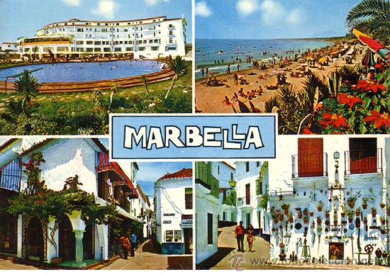 Postales: POSTAL N&ordm; 9986 MARBELLA MALAGA - Foto 1