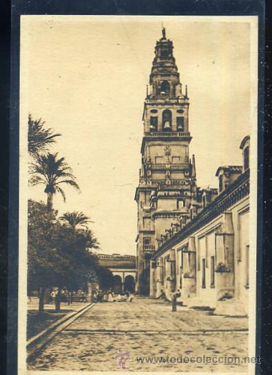 Postales: POSTAL DE CORDOBA - N&ordm; 8 PATIO DE LOS NARANJOS Y TORRE DE LA CATEDRAL   P-ANCOR-357