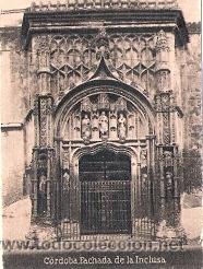 Postkarten: POSTAL ORIGINAL DECADA DE LOS 30. CORDOBA. FACAHADA DE LA INCLUSA. N&ordm; 762. VER TAMA&Ntilde;O Y EXPLICACION