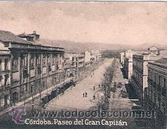 Postkarten: POSTAL ORIGINAL DECADA DE LOS 30. CORDOBA. PASO DEL GRAN CAPITAN. N&ordm; 740. VER TAMA&Ntilde;O Y EXPLICACION