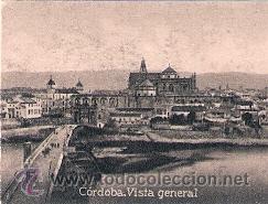 Postkarten: POSTAL ORIGINAL DECADA DE LOS 30. CORDOBA. VISTA GENERAL. N&ordm; 739. VER TAMA&Ntilde;O Y EXPLICACION