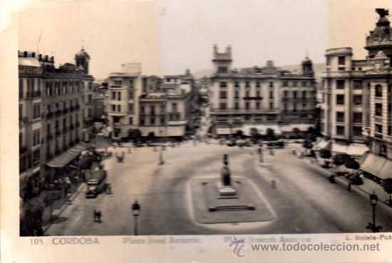 Cartoline: TARJETA POSTAL DE CORDOBA - PLAZA JOSE ANTONIO. L.ROSIN 108