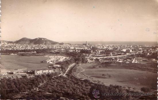 Postales: POSTAL DE MALAGA VISTA GENERAL N&ordm; 11 A&Ntilde;O 1949 ENVIO GRATIS ESCRITA