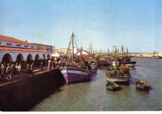 Postales: CADIZ - PUERTO DE SANTA MARIA - MUELLE PESQUERO
