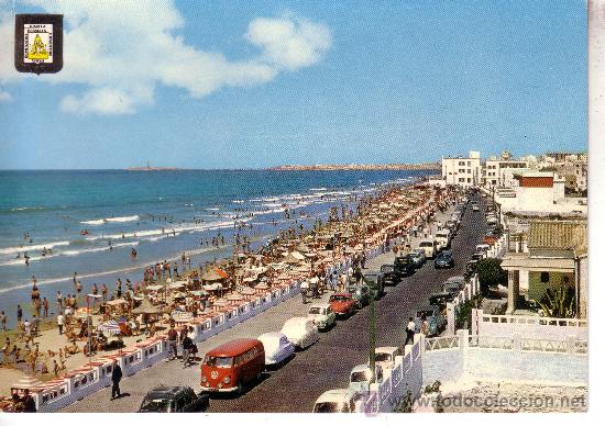 Postales: CADIZ - PLAYA DE LA VICTORIA