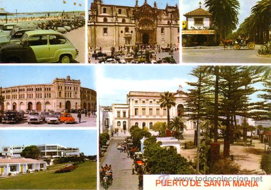 Postales: N&ordm; 11295 POSTAL PUERTO DE SANTA MARIA CADIZ