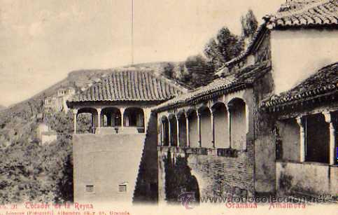 Postales: TOCADOR DE LA REYNA N&ordm; 26 A. LINARES FOT&Oacute;GRAFO ALHAMBRA 66 Y 68 UNI&Oacute;N POSTAL UNIVERSAL SIN CIRCULAR