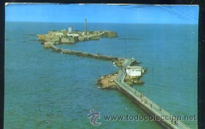 Postales: POSTAL DE CADIZ - CASTILLO DE SAN SEBASTIAN   P-ANC-187