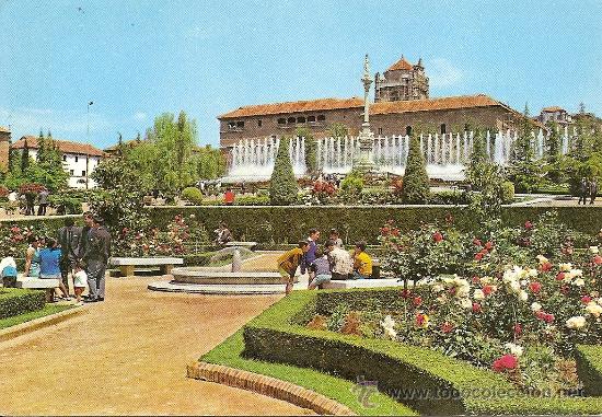 Postales: GRANADA - FUENTE LUMINOSA - Foto 1