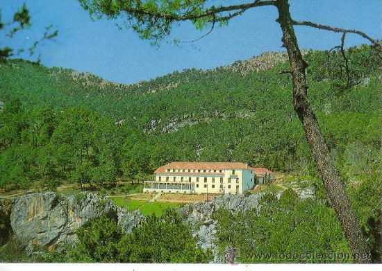 Postales: SIERRA DE CAZORLA - JAEN - VISTA DE SACEJO Y PARADOR NACIONAL DE TURISMO