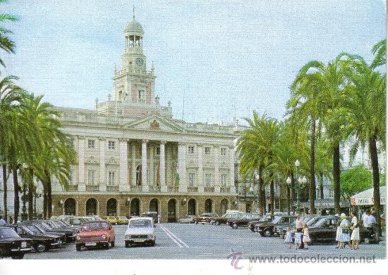 Postales: CADIZ - CASAS CONSISTORIALES