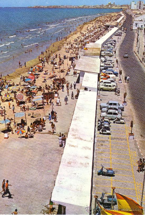 Postales: CADIZ - PLAYA DE LA VICTORIA - GARCIA GARRABELLA N&ordm; 62
