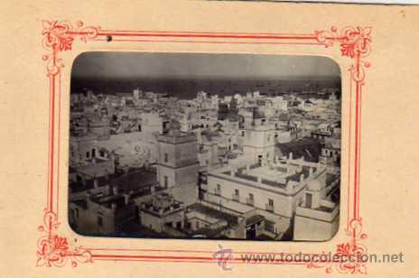Postais: FOTOGRAFIA ORIGINAL MEDIDAS, ( S&Oacute;LO FOTO) 9 X 6 CM. Cadiz. Vista parcial.