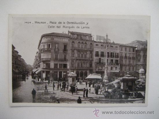 Postales: POSTAL M&Aacute;LAGA - CALLE DEL MARQU&Eacute;S DE LARIOS - EDICIONES