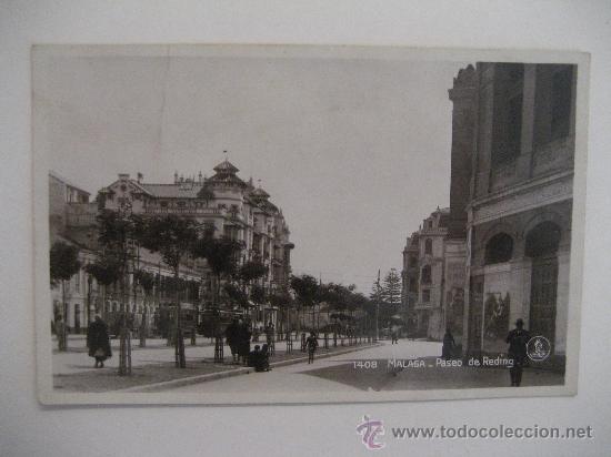 Postales: POSTAL M&Aacute;LAGA - PASEO DE REDING - EDICIONES - Foto 1