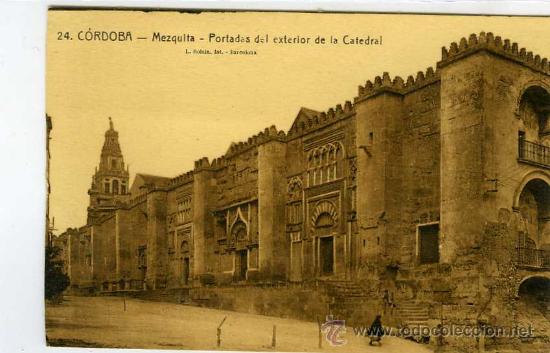 Postales: POSTAL CORDOBA MEZQUITA PORTADAS DEL EXTERIOR DE LA CATEDRAL