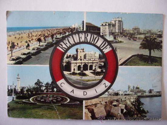 Postales: CADIZ. N&ordm; 2042. ARRIBAS. ESCRITA Y CIRCULADA SIN SELLO