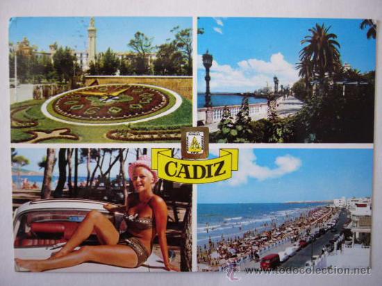 Postales: CADIZ. N&ordm; 1193. ESCUDO DE ORO. ESCRITA Y CIRCULADA