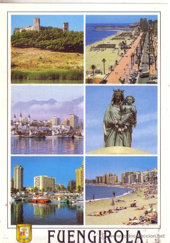 Postales: MALAGA - FUENGIROLA - DIVERSOS ASPECTOS - Foto 1