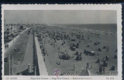 Postales: POSTAL DE CADIZ N&ordm; 223 PLAYA DE LA VICTORIA  P-ANC-293