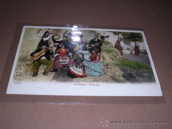 Postales: 7176 GRANADA GITANOS -14X9 CM. - Foto 1