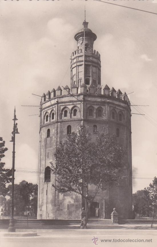 Postales: 87 Sevilla Torre del Oro (sin circular) - Foto 1