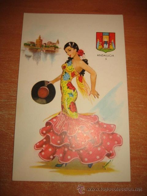 Postais: ANDALUCIA N&ordm; 5  JUAN JOSE MELERO