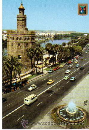 Postales: SEVILLA - TORRE DEL ORO - Foto 1