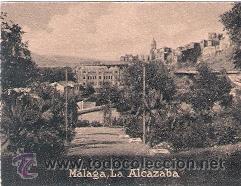 Cartoline: POSTAL ORIGINAL DECADA DE LOS 30. MALAGA. LA ALCAZABA. N&ordm; 827. VER TAMA&Ntilde;O Y EXPLICACION
