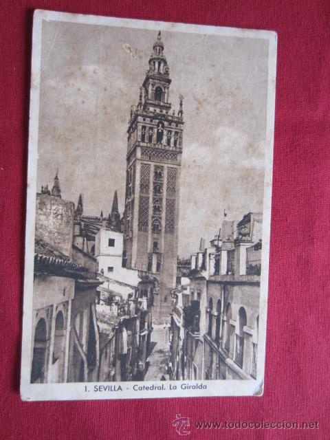 Postales: SEVILLA - CATEDRAL - LA GIRALDA - Foto 1